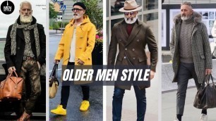 'Older Men Winter Fashion 2023 // Men\'s Outfits // 20 Casual Business Winter Style'