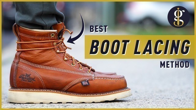 'How To: Heel Lock Lacing Boots (Best Shoe Tying Method to Prevent Blisters & Black Toenails)'