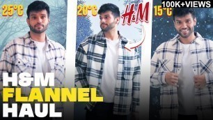 'H&M SALE 2022 FLANNEL Shopping Haul for Men | Overshirt Style Guide | BeYourBest Fashion San Kalra'