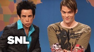 'Weekend Update: Stefon and Derek Zoolander (Ben Stiller) on Autumn\'s Hottest Tips - SNL'