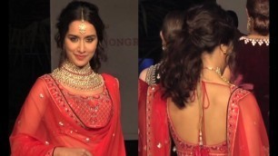 'Shraddha Kapoor Ramp Walk For Anita Dongre Fashion Show 2018'