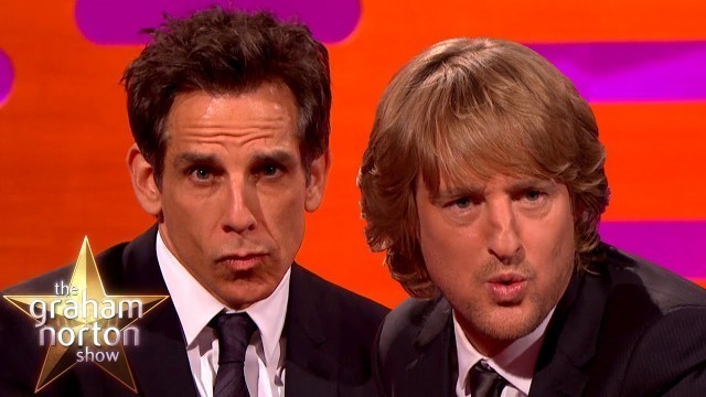 'Ben Stiller\'s Blue Steel vs Owen Wilson\'s Blue Steel - The Graham Norton Show'