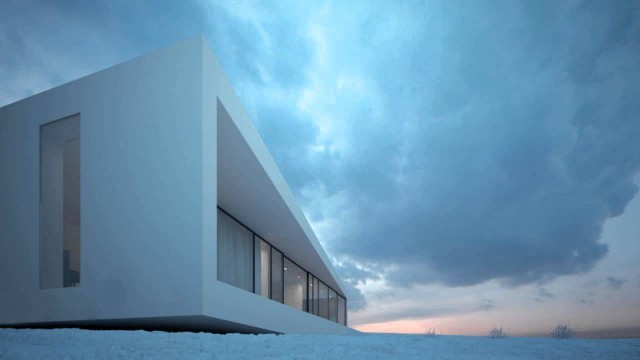 'Minimalist mansion in the icelandic plane reykjavik house by moomoo architects homesthetics inspirin'