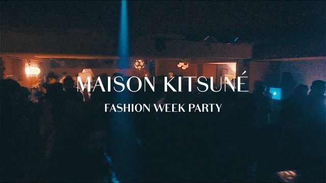 'Maison Kitsuné Fashion Week Party - Seoul | Video report'