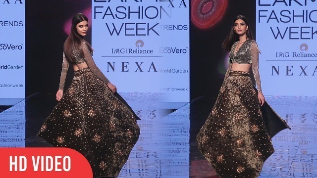 'Diana Penty Beautiful Ramp Walk @ Lakme Fashion Week 2020 | Day 03'