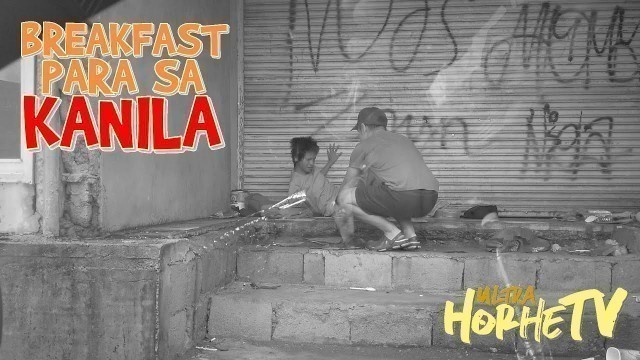 'Giving Food to Homeless People || UltraHorheTV'