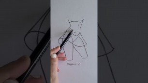 'How to draw a skirt ✍ #art #artwork #draw #drawing #howto #tutorial #fashion #sketch'