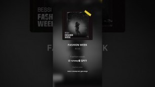 'BESSI - FASHION WEEK | 가사 (Lyrics) #Shorts'