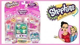 'Cicibiciler-Shopkins Oyuncak Figür Seti Açılışı 8\'li Fashion Spree Cool Casual Paketi'