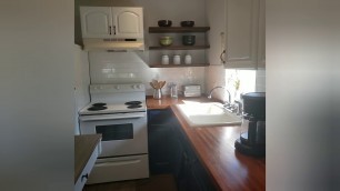 'Mobile home kitchen/living room REVEAL! (Mobile home renovation 35)'