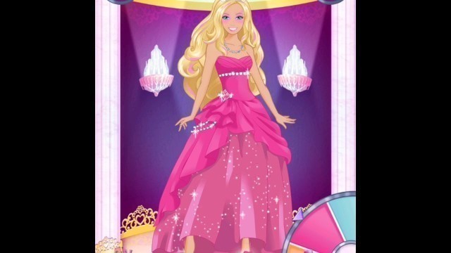 'Barbie Magical Fashion Gameplay - Barbie princess surprise transformation into a fairy & unicorn'