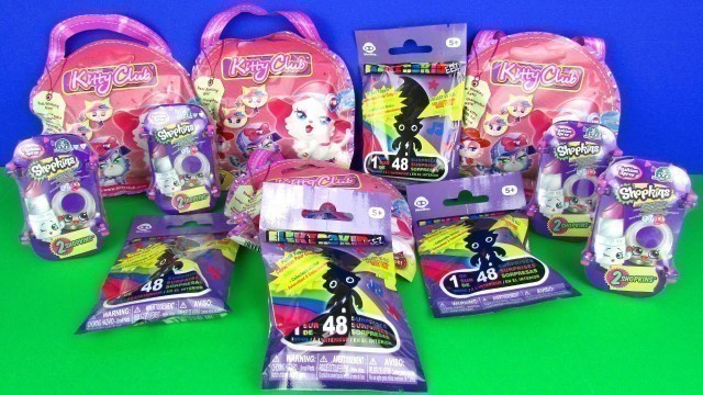 'Ultimate Blind Bags Opening Kitty Club Shopkins Fashion Spree Electrokids Surprises'