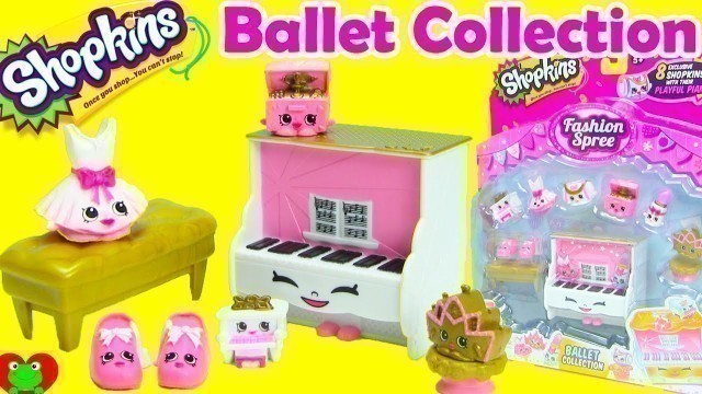 'Shopkins Ballet Collection Playset Season 3 Fashion Spree'