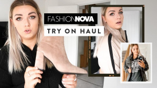 'Fashion Nova Honest Review Try On Haul | Autumn 2019 Curve Fashion'