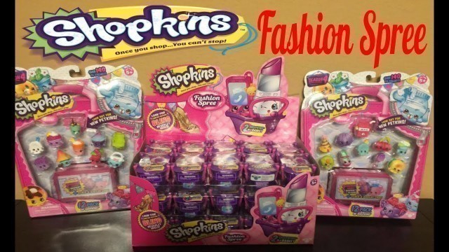 'Shopkins Fashion Spree Case Opening! 60 Blind Bags'