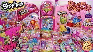 '~☀*★~ SHOPKINS SHOPPING SPREE ~☀*★~ HUGE Shopkins Haul'