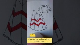 'sketch fashion || part 3 fashion illustration sketch for beginners#artist #part3art#arts#shorts'