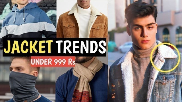 '7 BEST Jacket & Hoodie FASHION TRENDS For Men Under 999Rs *MUST HAVES* | Jacket Trends Winter 2022'