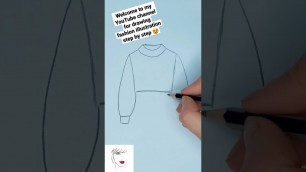 'drawing fashion step by step