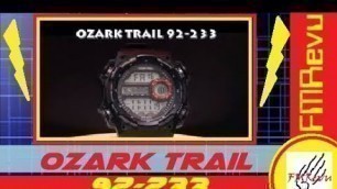 '$10.00  Wal-Mart Ozark Trail 92-233 Men\'s Digital Watch | Men\'s Fashion Watch Review | FMRevu'