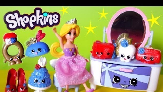 'Shopkins Playset Best Dressed Collection Season 3 Fashion Spree Exclusive Dresser Toy unboxing Video'