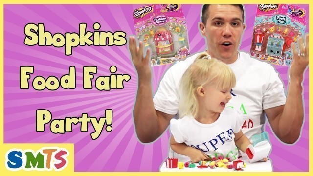 'Shopkins Food Fair & Fashion Spree UNBOXING & REVIEW! | Season 5 Kids Toys Collectibles Girls'