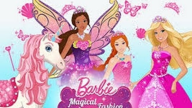 'Barbie Magical Fashion Dress Up en Espagnol- Barbie Moda Mágica Moda'