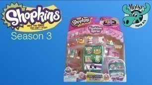 'Shopkins Fashion Spree Cool Casual Season 3 Playset'