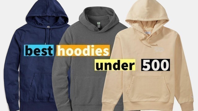 'BEST BUDGET HOODIES | UNDER 500 (Winter wear) FOR MEN | MENS FASHION HINDI'