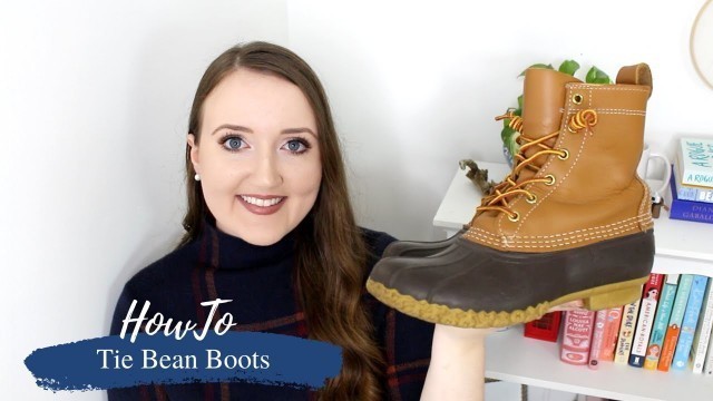 'How I Tie My Bean Boots | Eastland Knot'