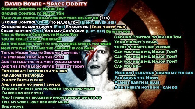 'David Bowie - Space Oddity 10 Hours Extended'