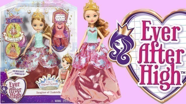 'Ever After High Ashlynn Ella 2-in-1 Magical Fashion Review'