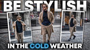 'How to Dress STYLISH in Cold Weather ❄️ Men\'s Fashion Tips'