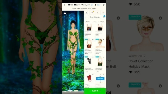 'Covet Fashion Game || The Natural Kingdom || Spring 2021'