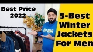 'Top 5 Jackets For Men | Winter Fashion Men | Trending Winter Collection 2022'