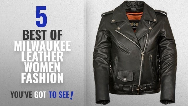 'Milwaukee Leather Women Fashion [2018 Best Sellers]: LC2701 Ladies Black Basic Classic Motorcycle'