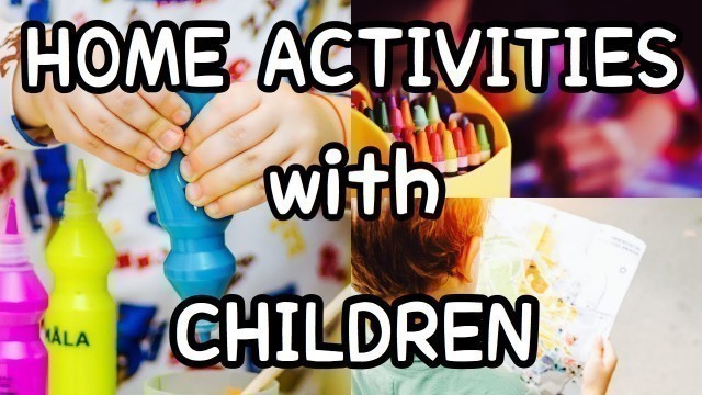 '10 FUN Activities with children at home during    quarantine/ during     Passover and beyond'