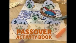 'Happy Passover- Enjoy this Activity Book'