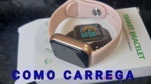 'smart bracelet como carregar'