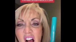 'Thrive Mascara! Best mascara on the market! #thrive #shorts #bestmascara #productreview'