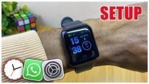 'Smart Bracelet Complete Set Up - How to Set Time in Smart Bracelet'