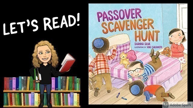 'PASSOVER SCAVENGER HUNT by Shanna Silva | Kids Books Read Aloud | Passover'