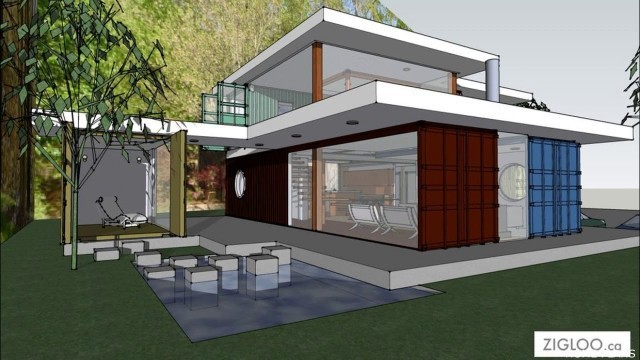 'Awesome shipping container home designs - 10 awesome shipping container homes design ideas'