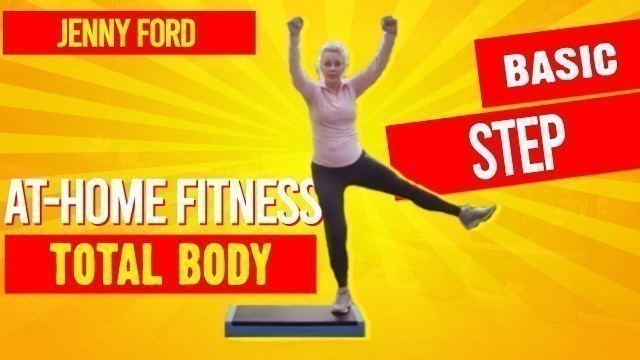 'Live Step Aerobics Basic w/3 Combos + Cardio Bursts Workout at-Home Fitness (Beat COVID19) Cardio'