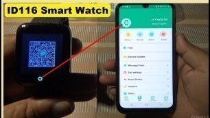 'ID 116 Plus Smart Watch | ID 116 Plus Smart Watch Time Setting | Smart Watch Connect to Mobile - Fix'