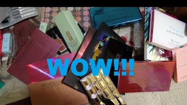 'HUGE Makeup Haul: Makeup Revolution & bh Cosmetics Palettes & Swatches, Julep & More!'