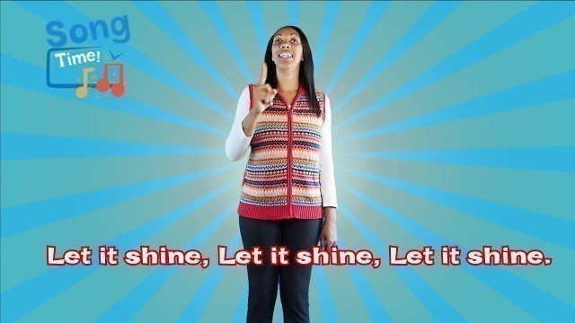 'This Little Light of Mine ~ Kids Bible Song with Lyrics'