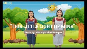 '\"THIS LITTLE LIGHT OF MINE\" | Kids Song | Action Song | Sunday School Song'