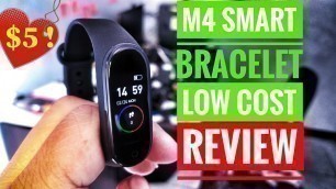 'The Best M4 Smart Band unboxing and test review app smart bracelet your health steward 2020'