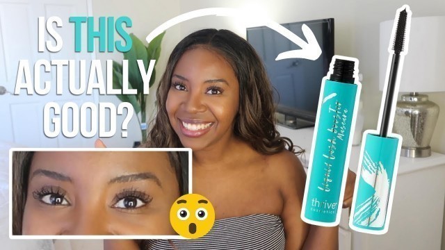 'THRIVE CAUSEMETICS MASCARA REVIEW *2022* | is the hype real?'